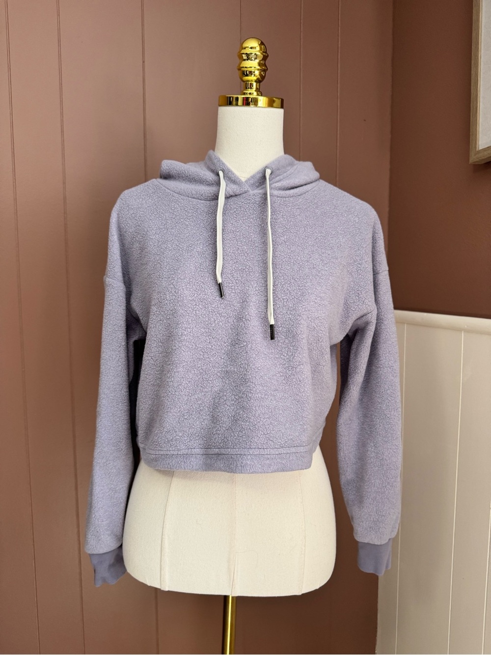 Feat BlanketBlend Cropped Hoodie
